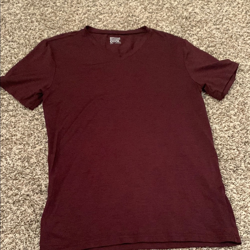 32 Degrees Cool Burgundy Tee